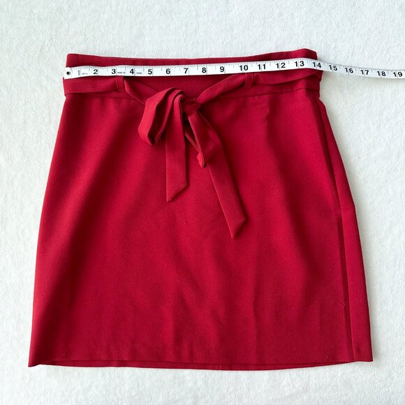 ASOS Mini Red Bow Tie Skirt - Size 4 (Small) - Picture 5 of 11